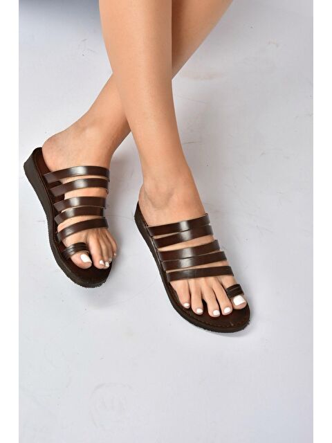 Fox Shoes K3746802 Kahverengi Kadın Sandalet - S000081040-19413