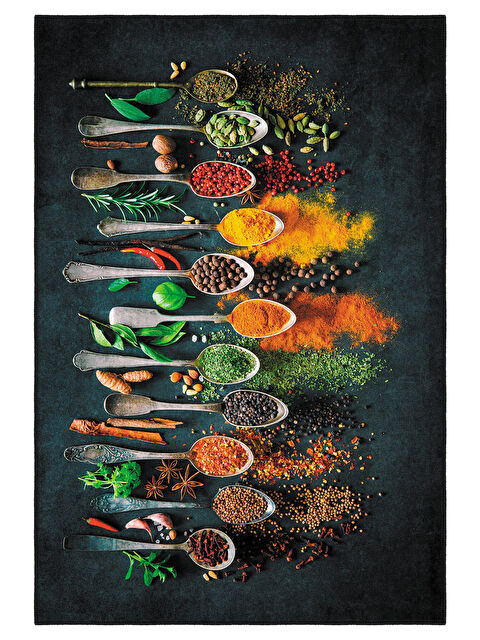 Homefesto Pamuk ve Kaydırmaz Taban Yıkanabilir Mutfak Halısı 100 x 200 cm - S000129316-23173