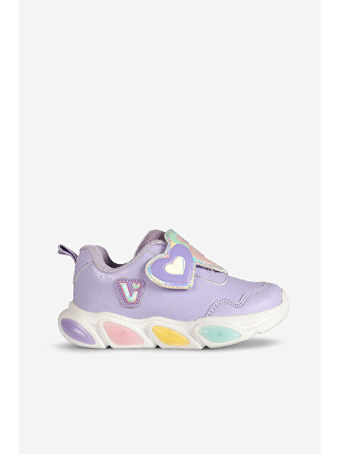 Vicco Lovely Işıklı Kız Okul Öncesi Lila Spor Ayakkabı