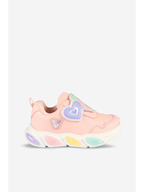 Vicco Lovely Işıklı Kız Okul Öncesi Pudra Spor Ayakkabı