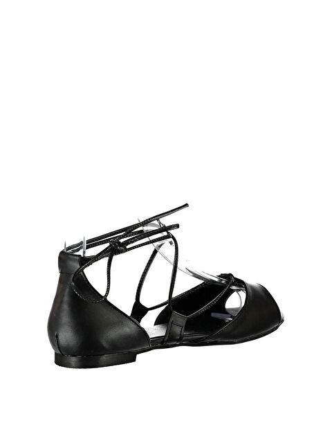 Fox Shoes B726547309 Siyah Kadın Sandalet - S000043338-19351
