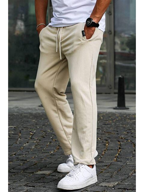 Madmext Bej Basic Eşofman Altı 5479 - S000031813-19928