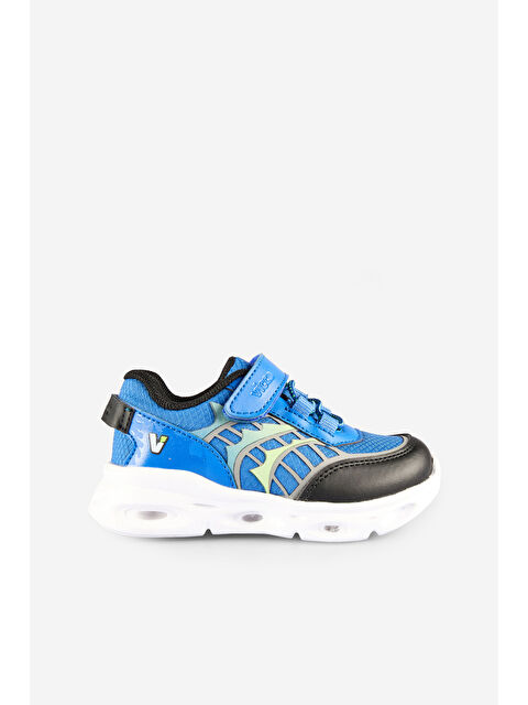 Vicco Most Işıklı Erkek Bebek Saks Mavi Spor Ayakkabı