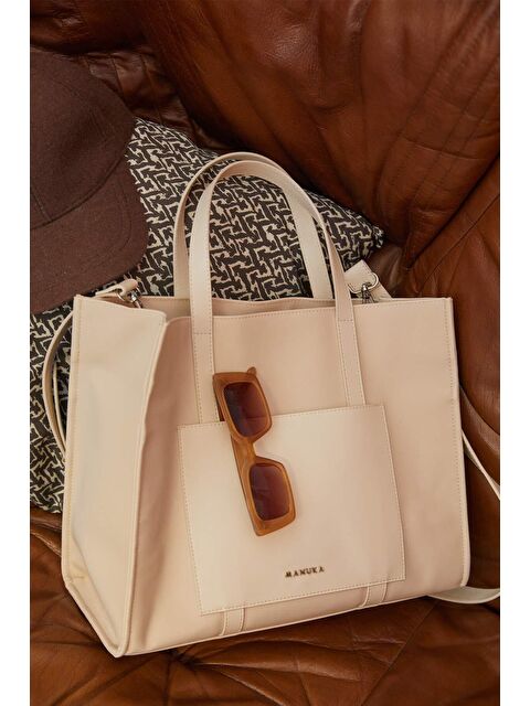Manuka Urban Tote Çanta Bej - S000059809-19928
