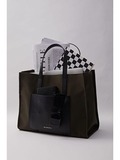 Manuka Urban Tote Çanta Haki - S000059812-18547
