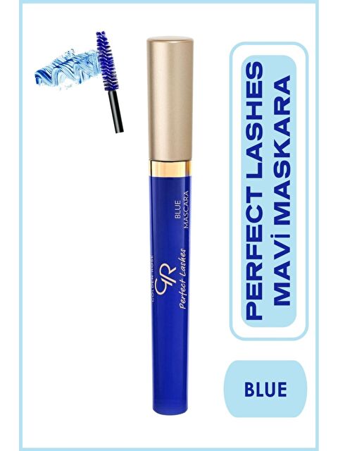 GOLDEN ROSE Perfect Lashes Blue Mascara - Mavi Maskara