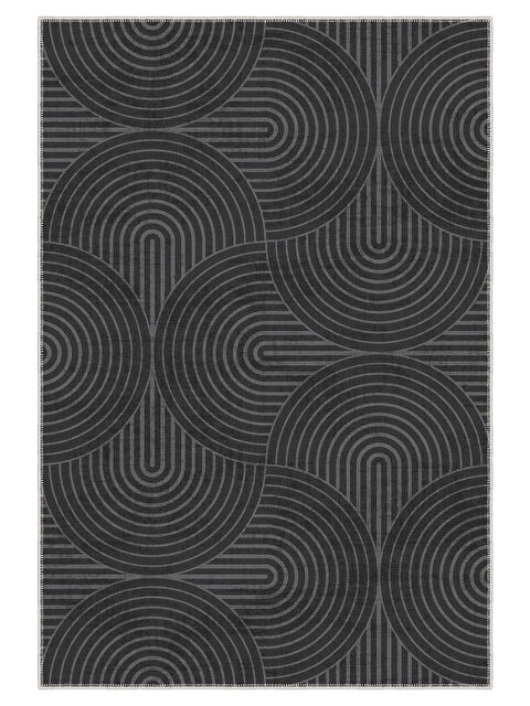 Homefesto Özel Tasarım Kaymaz Taban İnce Yıkanabilir Modern Halı WOOKECE1401 120x180 - S000205799-19351