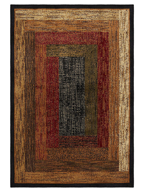 Homefesto Özel Tasarım Kaymaz Taban İnce Yıkanabilir Modern Halı WOOKECE1382 80x150 - S000205866-20600