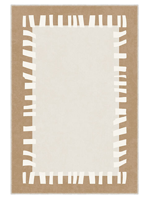 Homefesto Modern Dekoratif Yıkanabilir Kaymaz Taban Halı – İnce, Yumuşak Salon Halısı, Mutfak Halısı ve Yolluk - S000441932-20013