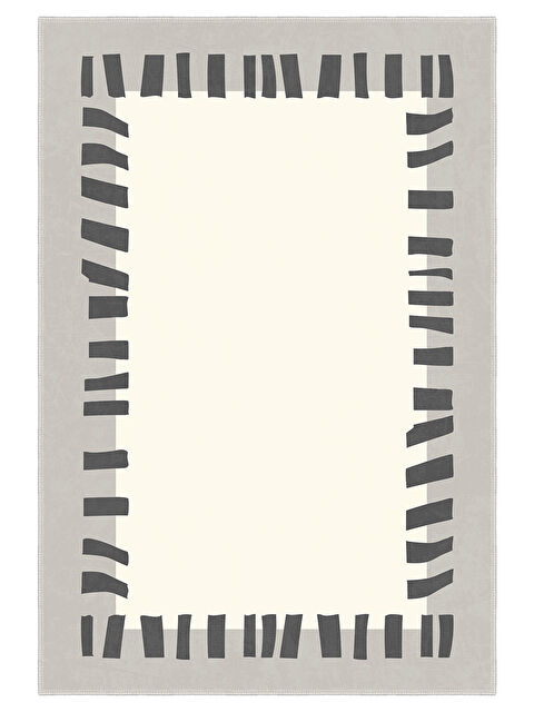 Homefesto Modern Dekoratif Yıkanabilir Kaymaz Taban Halı – İnce, Yumuşak Salon Halısı, Mutfak Halısı ve Yolluk - S000441938-20600