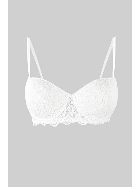 LOYA Ekru Valencia Straplez Dolgulu Sütyen - S000505978-19965