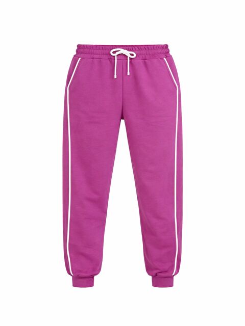 Modanino Kız Çocuk Eşofman Alt 2 İplik-Yanları Çift Biyeli ve Cepli 8-16 Yaş 12400 - S000470791-18686