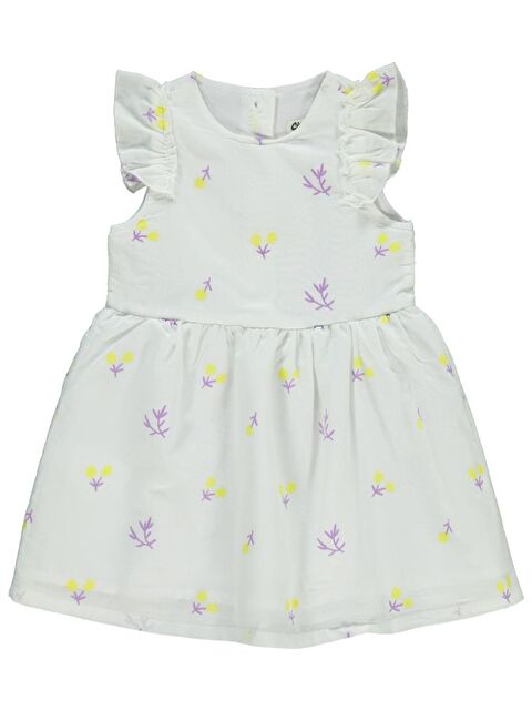 Civil Girls Çiçek Baskılı 2-5 Yaş Elbise - S000365095-19965