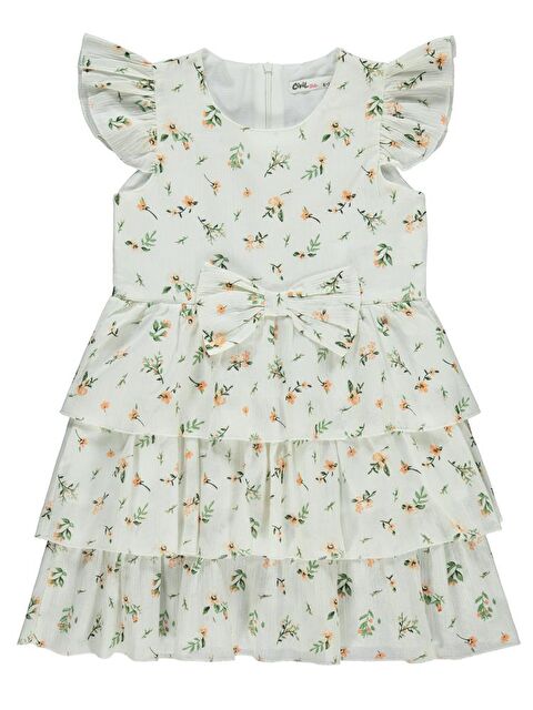 Civil Girls Katkat Etekli 6-9 Yaş Elbise