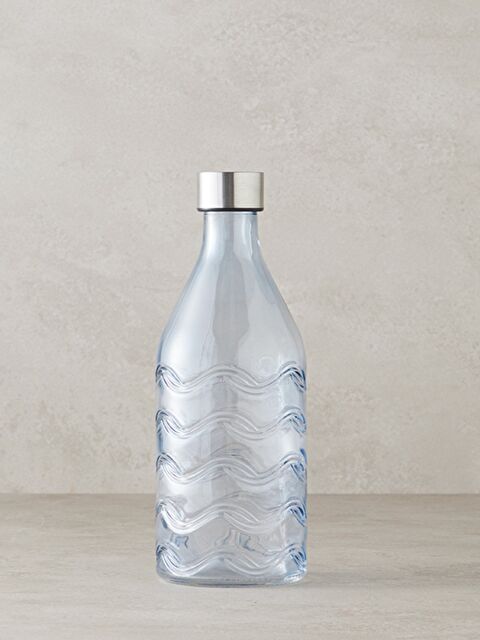 English Home Molten Cam Şişe Mavi - S000377421-17234