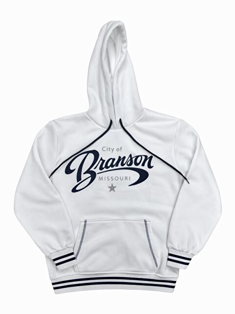 Modanino Erkek Çocuk Kapüşonlu Kanguru Cepli Ribana ve Baskı Detaylı 3 İplik Sweatshirt 12326 - S000464383-20063