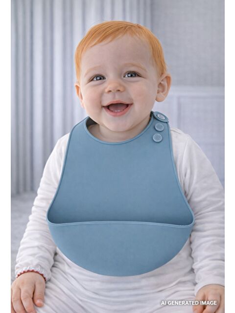 Babyjem Silikon Önlük Mint - S000441753-20600