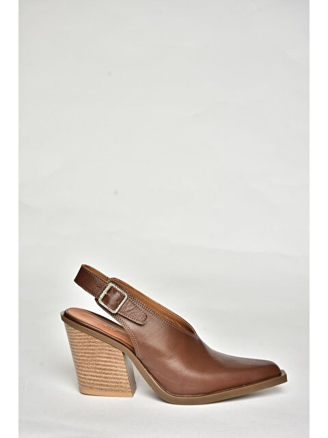 Fox Shoes Kahverengi Kadın Topuklu Ayakkabı U6543041 - S000400947-14955