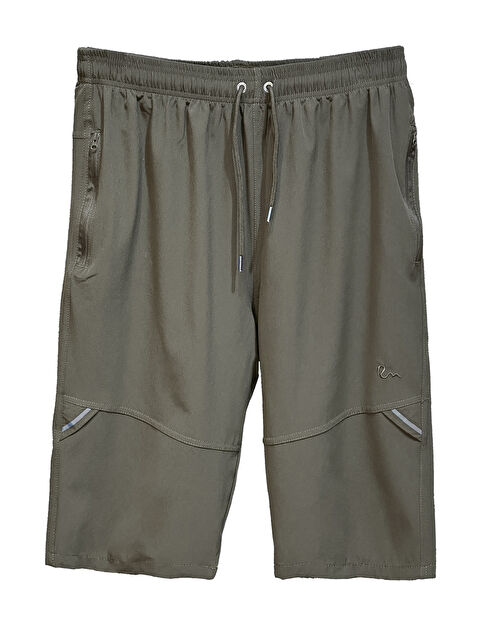 Remsa Mayo Ters Fermuar Erkek Şort Mayo RKS-08 Haki - S000389172-18547