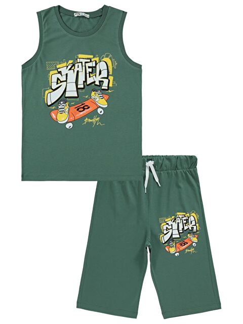 Civil Boys Skate Baskılı 10-13 Yaş Pijama Takımı - S000382629-19294
