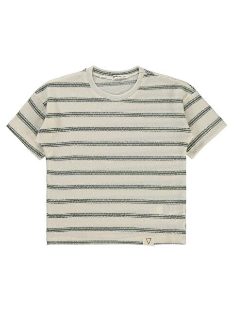 Civil Boys Çizgili 10-13 Yaş Tişört - S000359413-18547
