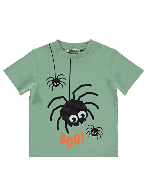 Civil Boys Örümcek Baskılı 2-5 Yaş Tişört - S000365099-18547