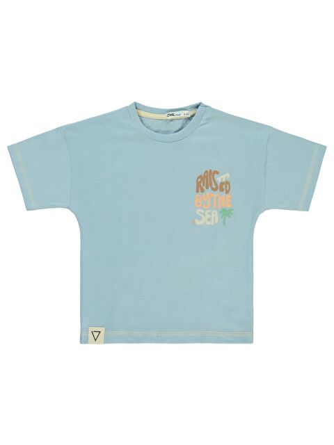 Civil Boys Bythe Sea Baskılı 2-5 Yaş Tişört - S000359354-17234