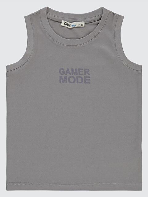 Civil Boys Gamer Mode Reflektör Baskılı Sıfır Kol 2-5 Yaş Tişört - S000231380-20600