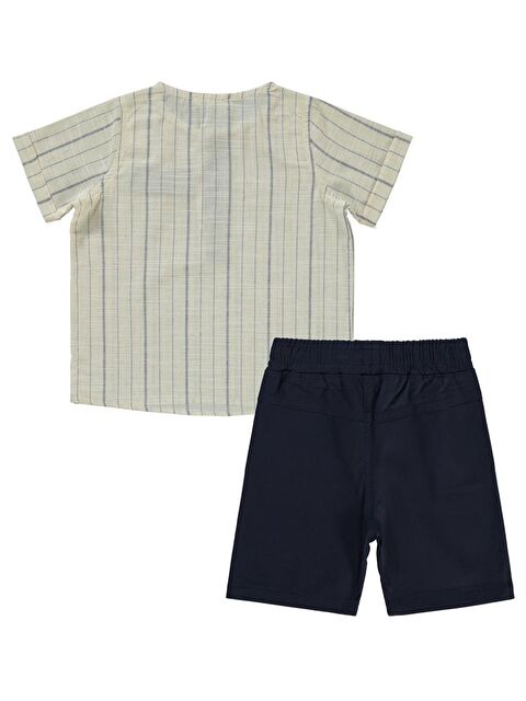 Civil Boys Çizgili Patlı Kaprili 2-5 Yaş Takım