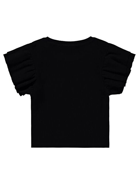 Civil Girls Volan Kollu 6-9 Yaş Tişört - S000386220-19351