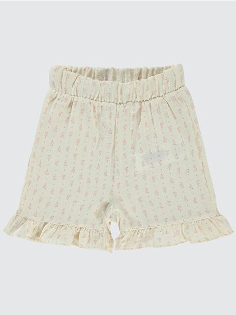 Civil Baby Çiçek Desenli 6-18 Ay Şort - S000369624-19965