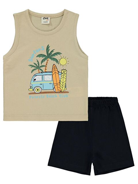 Civil Baby Surfers Baskılı 6-18 Ay Takım - S000407467-19928