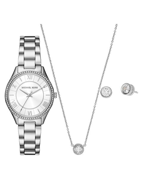 Michael Kors MK4851SET Kadın Kol Saati Kolye ve Küpe Seti