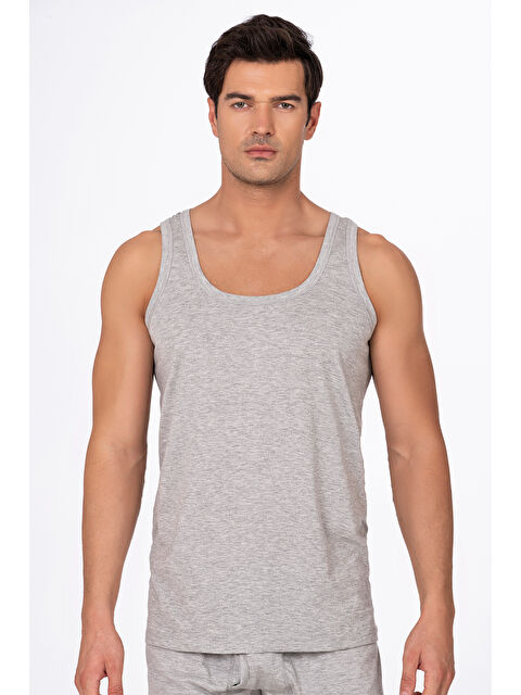 Kompedan Erkek %100 Pamuklu Penye Süprem Atlet - S000159735-74