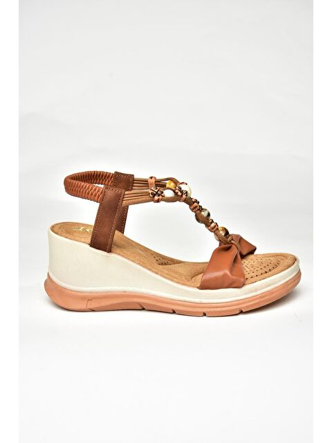 Fox Shoes Taba Kadın Sandalet U2589244 - S000401129-14955