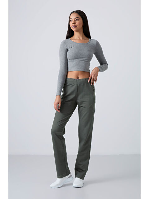 Tommylife Çağla Fermuar Cepli Rahat Form Klasik Paça Kadın Eşofman Alt - 94195 - S000028480-14939