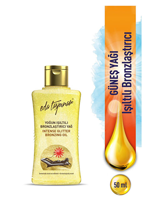 Eda Taşpınar Seyahat Boy Yoğun Işıltılı Bronzlaştırıcı Yağ - 50 ml
