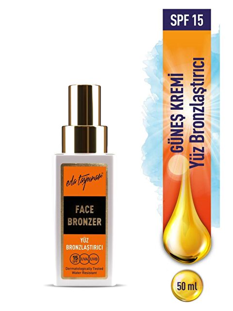 Eda Taşpınar Yüz Bronzlaştırıcı Krem SPF 15 -  50 ml  (EGY0027)