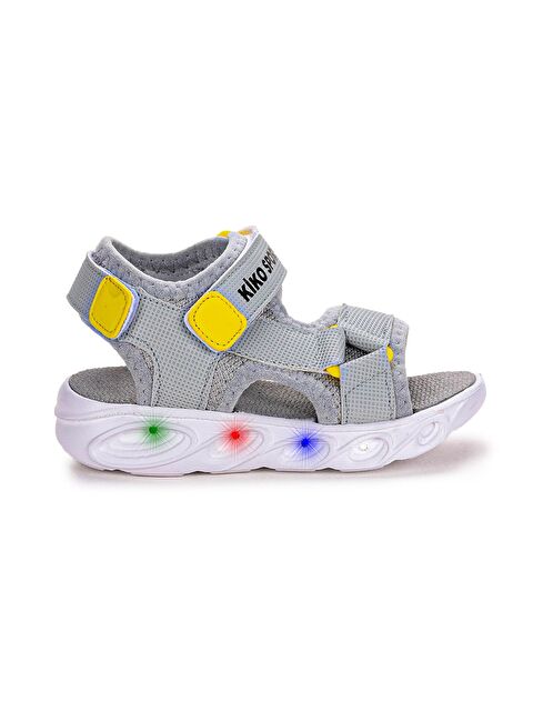 Kiko Kids 103 Işıklı Erkek Çocuk Cırtlı Sandalet Ayakkabı - S000009078-20600