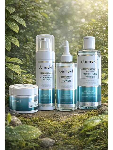 Dermokil Peeling Etkili Aha+Bha- Nıacınamıde Cilt Bakım Seti-1 - S000124137-37501