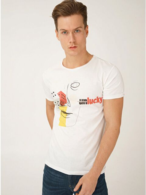 Biggdesign Faces Lucky Erkek Tişört