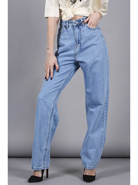 Madmext Mavi Palazzo Jean Mg1154 - S000056798-17234