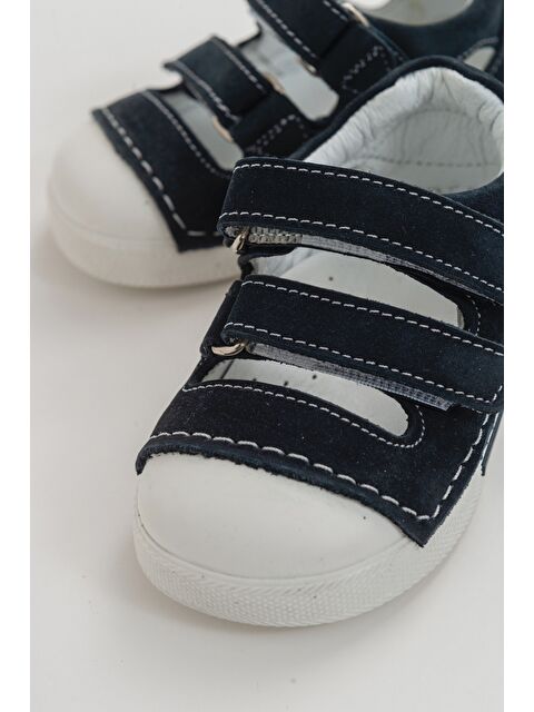 Mnpc Unisex Bebek Lacivert Deri Ortopedik Destekli İlk Adım Ayakkabı - S000064261-21164