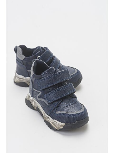 Mnpc Erkek Çocuk Lacivert Hakiki Deri Çocuk Bot - S000064281-21164