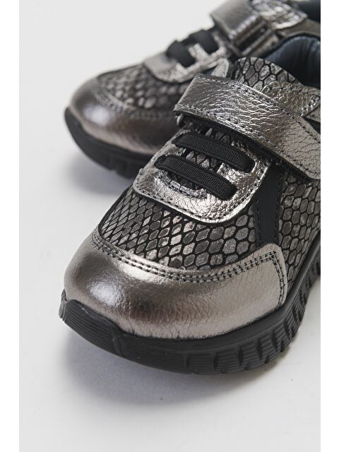 Mnpc Kız Çocuk Platin Hakiki Deri Günlük Çocuk Ayakkabı - S000064306-24196