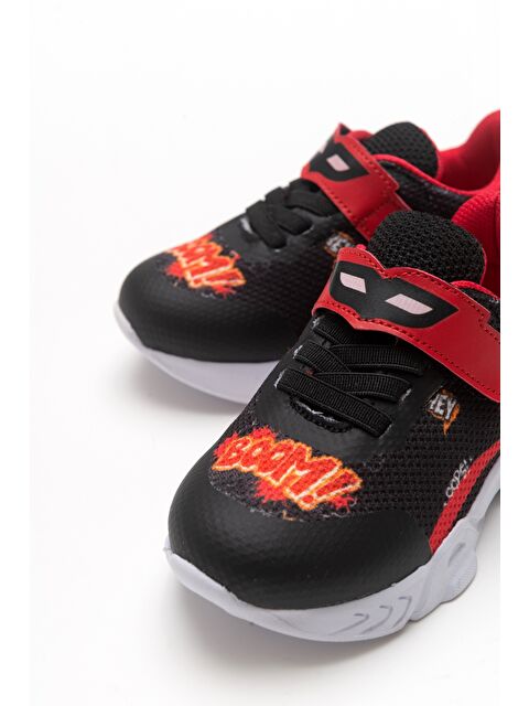 Mnpc Erkek Çocuk Siyah Ortopedik Destekli Spor Ayakkabı - S000064249-19351