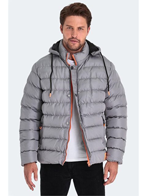 SLAZENGER SALINE Erkek  Kaban Gri - S000097849-20600