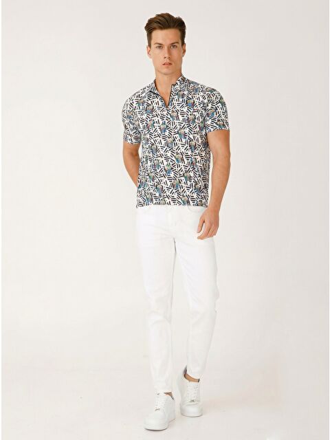 Biggdesign Nature Ormanın Kralı Fermuarlı Erkek Tişört