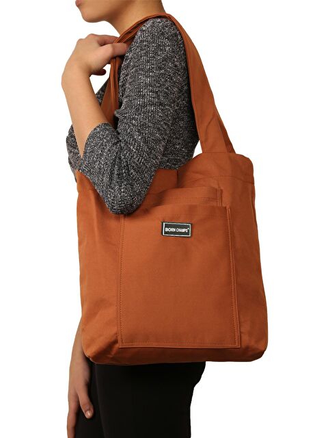 Stilgo 2 Bölmeli Kanvas Kumaş Günlük Spor Omuz Çantası - S000075327-37454