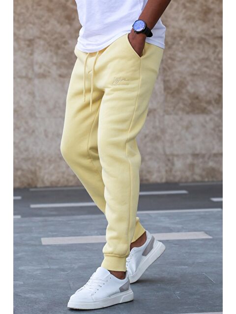 Madmext Sarı Basic Eşofman 5433 - S000031933-20072